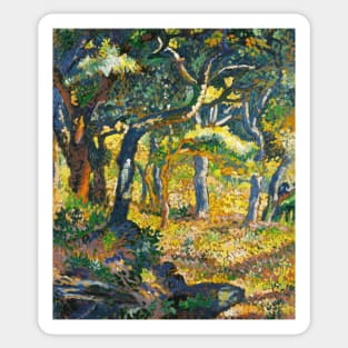 Clearing in Provence by Henri-Edmond Cross Sticker